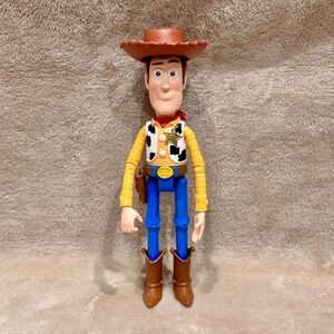 Disney Pixar Toy Story Large Woody Action Figure, Collectible Toy in 12-in Scale